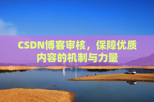 CSDN博客审核,保障优质内容的机制与力量